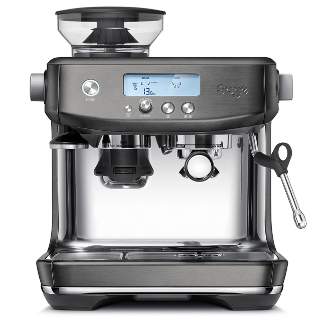 Sage The Barista Pro Coffee Maker Black Stainless Steel | SES878BST4GUK1 Sage The Barista Pro Coffee Maker Black Stainless Steel | SES878BST4GUK1