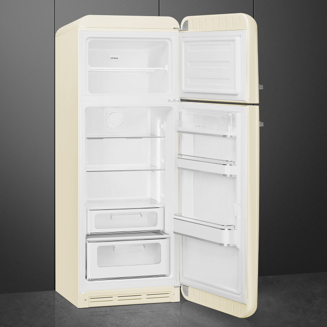 Smeg 50s Style Fridge Freezer - Cream | FAB30RCR6UK - Image 4