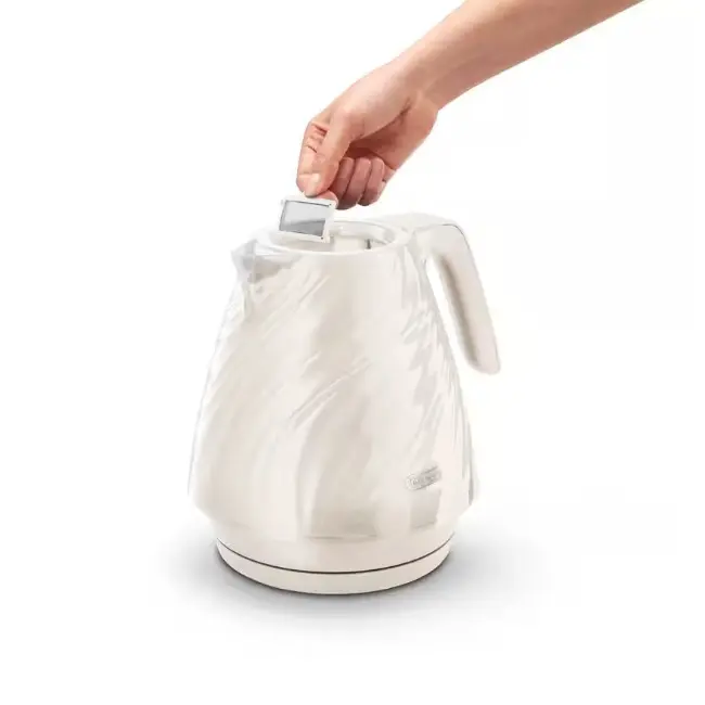 Delonghi Ballerina Seta Kettle | Silk Cream | KBDS3001.CR - Image 4