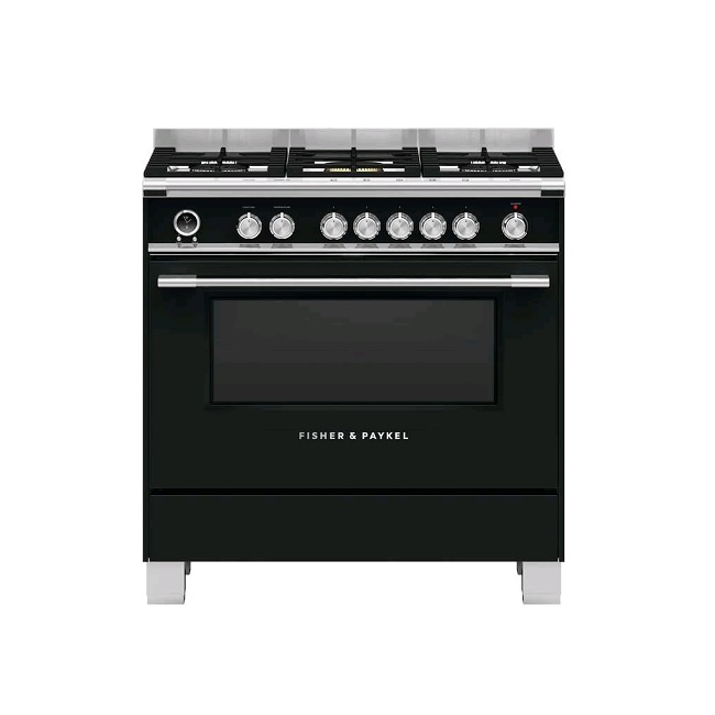 Fisher & Paykel 90cm Freestanding Dual Fuel Range Cooker OR90SCG6B1 Fisher & Paykel 90cm Freestanding Dual Fuel Range Cooker OR90SCG6B1