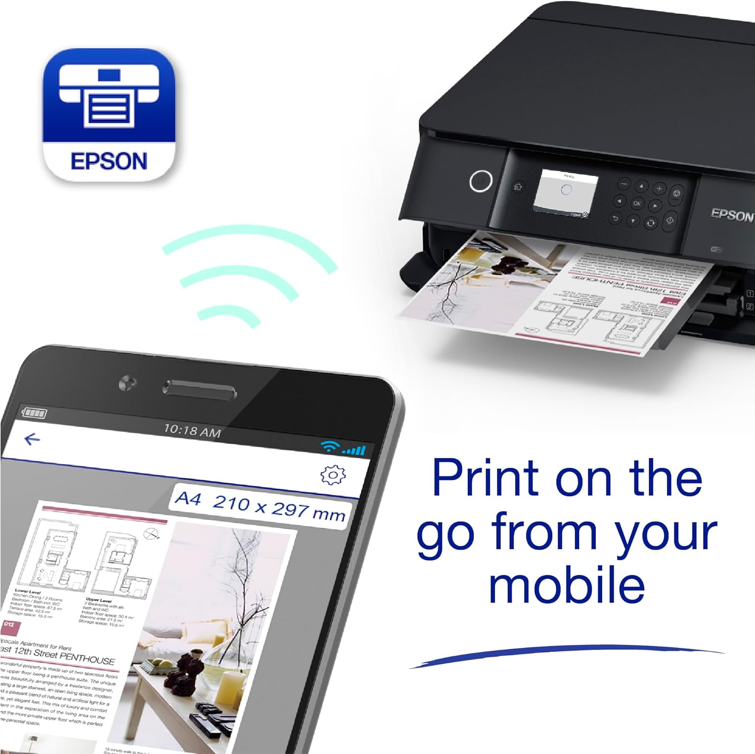 Epson Expression Premium Wireless Printer | XP6100 - Image 3