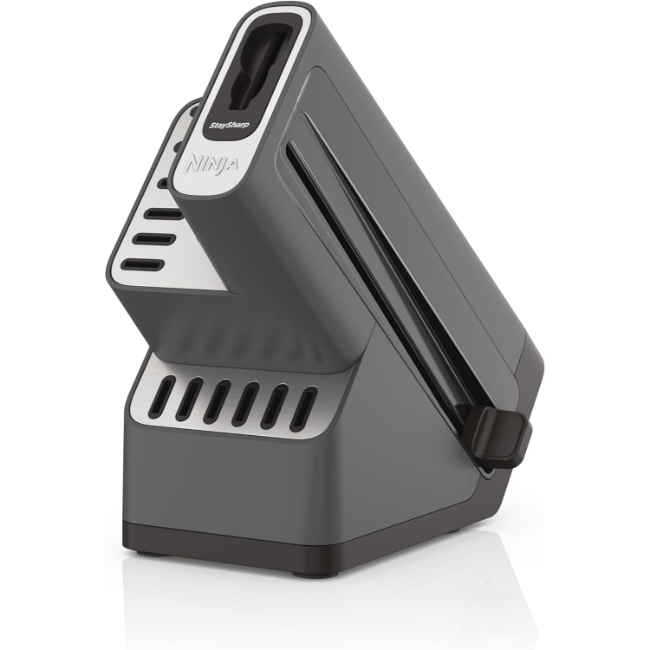 Ninja Foodi StaySharp Knife Block with Integrated Sharpener – Deluxe 14-Piece Set | Silver/Black | K32014EUUK - Image 2