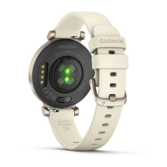 Garmin Lily 2 Smart Watch - Cream Gold and Coconut | 010-02839-70 - Image 3
