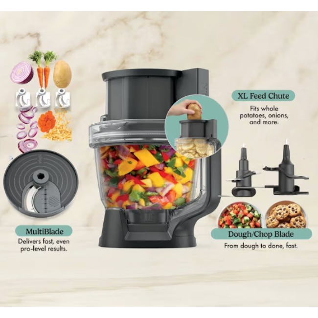 Ninja CrushBOSS 3-in-1 Kitchen System with Food Processor & Tumbler | LB401UKBK - Image 7