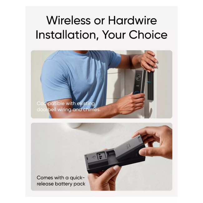 Eufy Video Doorbell C31 with 32 GB MicroSD Card | T8223312 - Image 4