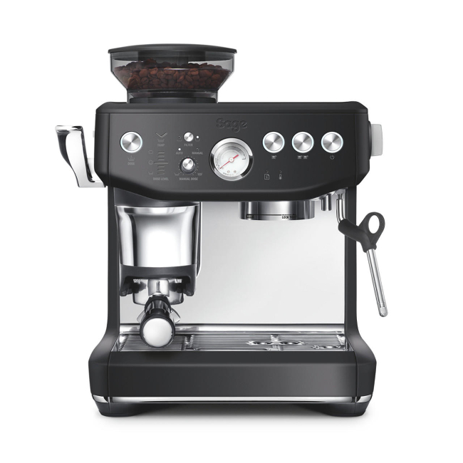 Sage The Barista Express Impress Bean to Cup Coffee Machine - Black Truffle | SES876BTR4GUK1 Sage The Barista Express Impress Bean to Cup Coffee Machine - Black Truffle | SES876BTR4GUK1