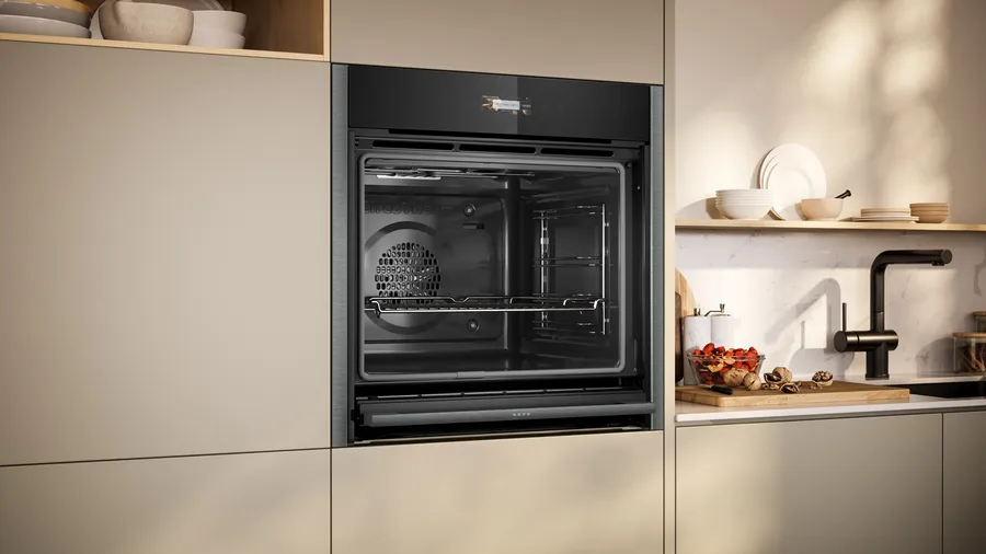 Neff Single Built-in Oven - Graphite/Black | B54CR71G0B - Image 4