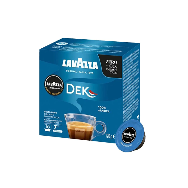 Lavazza A Modo Mio Dek Cremoso Capsules | 8603