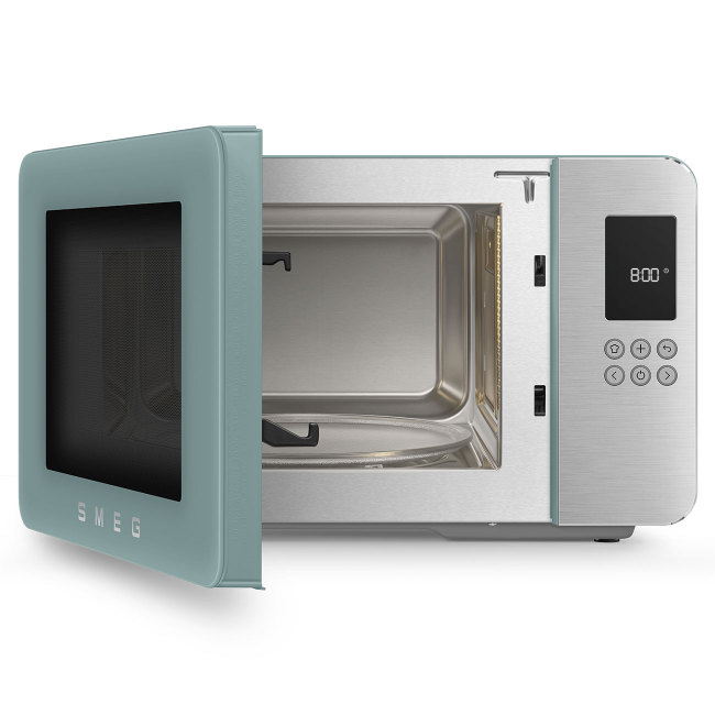 Smeg Microwave 29l | Emerald Green | MOC01EGMUK - Image 6