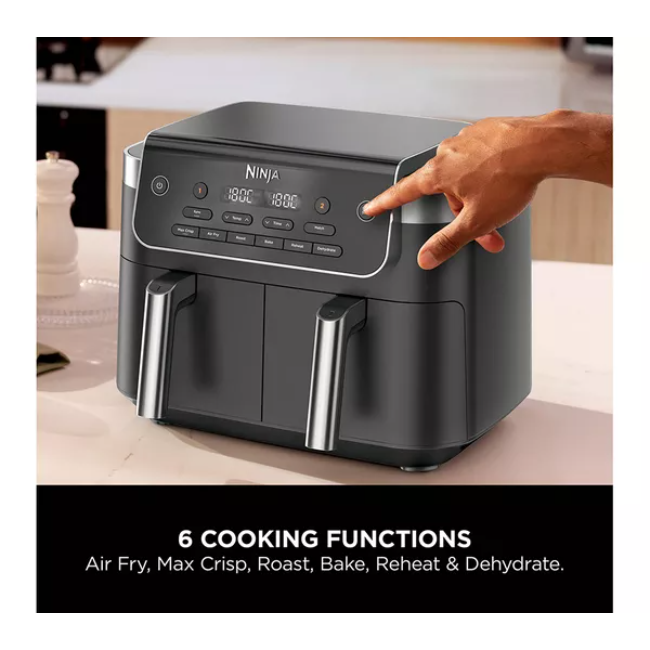 Ninja DualZone 7.6l 2-Drawer Air Fryer | DZ801UK - Image 5