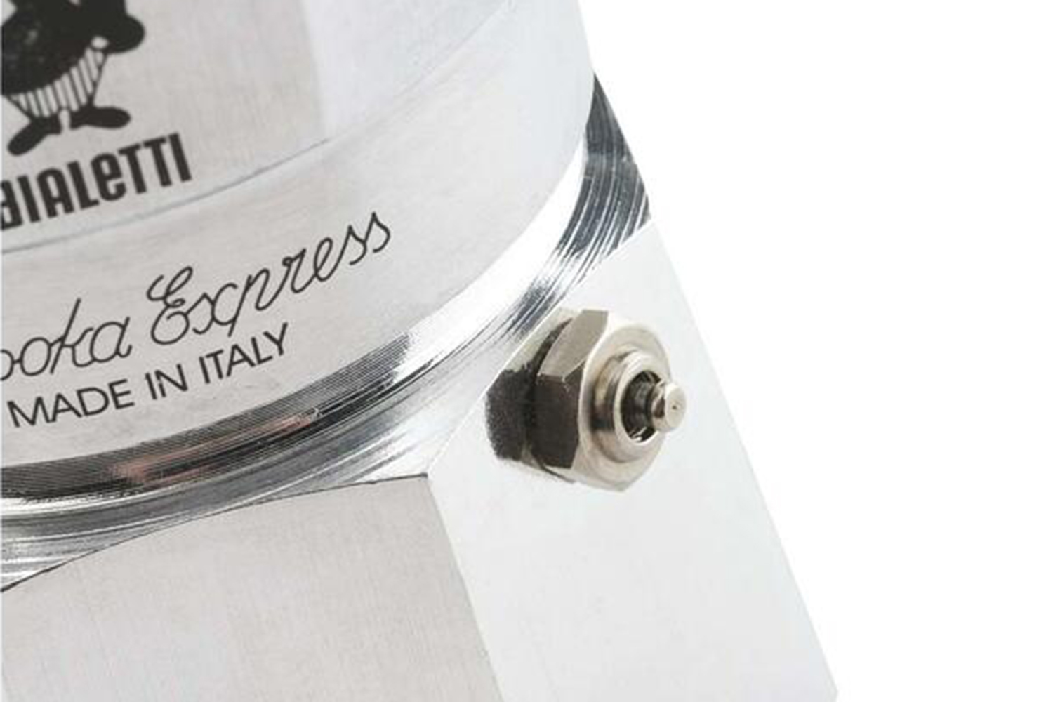 Bialetti  Moka Express 6 Cup - Espresso Coffee Maker – Silver | ME6 - Image 5 Bialetti  Moka Express 6 Cup - Espresso Coffee Maker – Silver | ME6 - Image 5