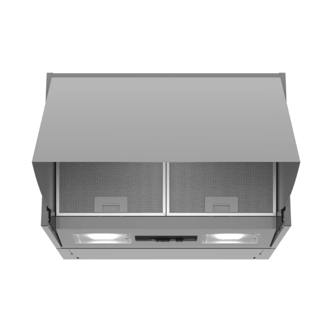 Bosch Serie 2 60cm Integrated Hood Silver | DEM66AC00B Bosch Serie 2 60cm Integrated Hood Silver | DEM66AC00B