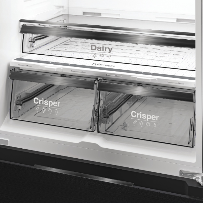 Whirlpool Side-By-Side American Fridge Freezer - Black Colour | WHG26513XK4UK - Image 5