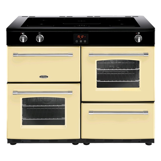 Belling Farmhouse 110cm Electric Induction Range Cooker FH110EI - Cream Belling Farmhouse 110cm Electric Induction Range Cooker FH110EI - Cream