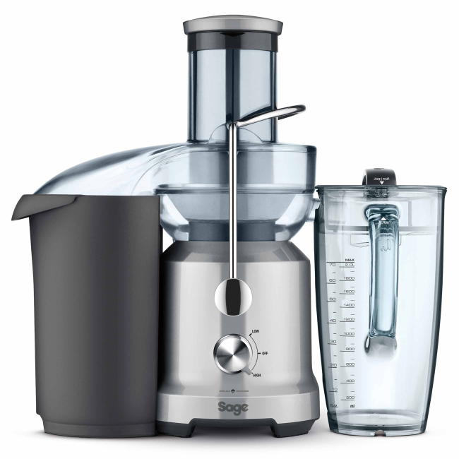Sage The Nutri Juicer Cold - Silver | BJE430SILUK