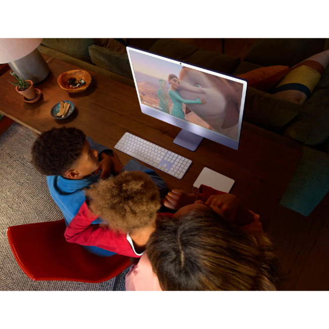 24" iMac 16gb|256gb SSD - Blue | MWUF3B-A - Image 4