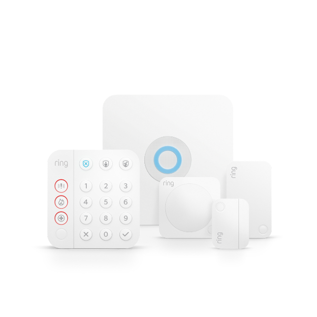 Ring Alarm Security Kit 5 Piece 2nd Gen | 64-4K11SZ-0EU0 - Image 1 Ring Alarm Security Kit 5 Piece 2nd Gen | 64-4K11SZ-0EU0 - Image 1