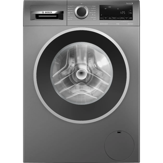 Bosch Series 6 Washing machine 9kg - Graphite | WGG244ZCGB Bosch Series 6 Washing machine 9kg - Graphite | WGG244ZCGB