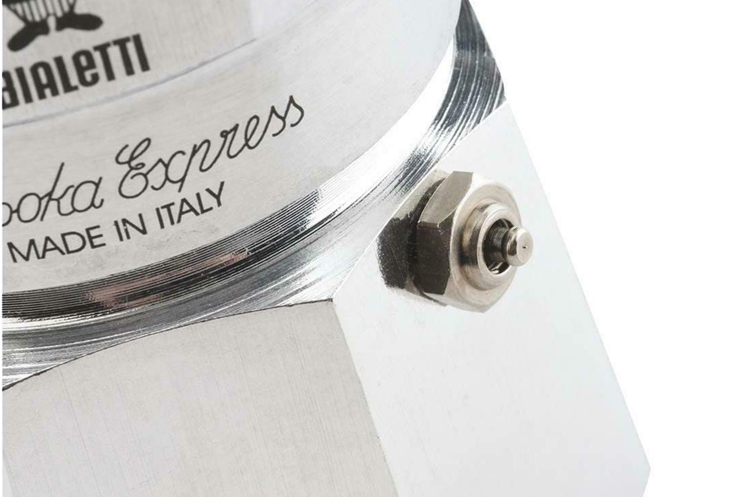 Bialetti  Moka Express 3 Cup- Espresso Coffee Maker – Silver | ME3 - Image 5 Bialetti  Moka Express 3 Cup- Espresso Coffee Maker – Silver | ME3 - Image 5