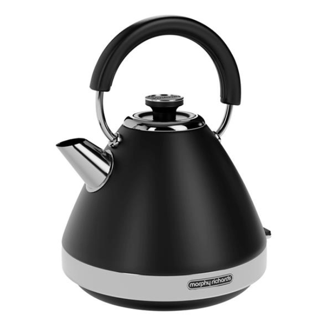 Morphy Richards Venture Pyramid Kettle 1.5L Black | 100131 Morphy Richards Venture Pyramid Kettle 1.5L Black | 100131