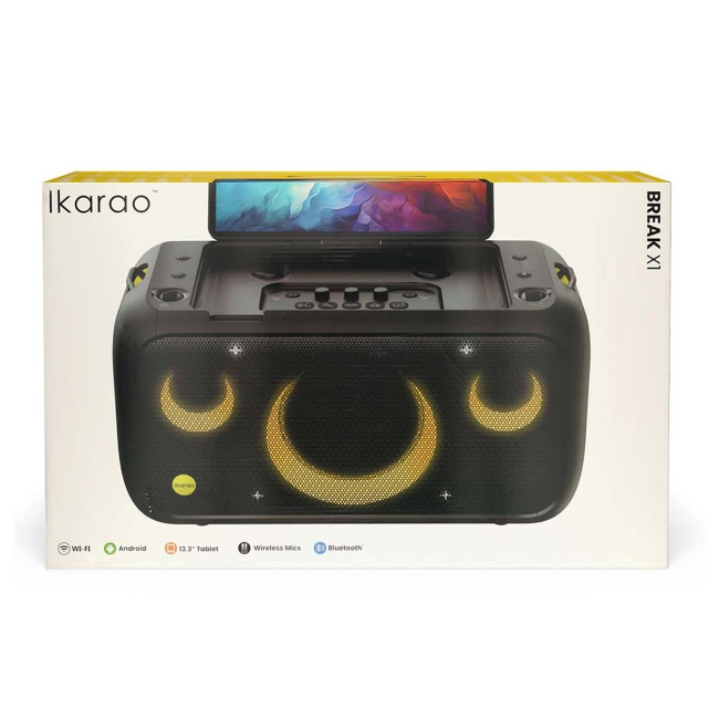 Ikarao Break X1 Smart Karaoke Machine - Black | BREAKX1 - Image 6