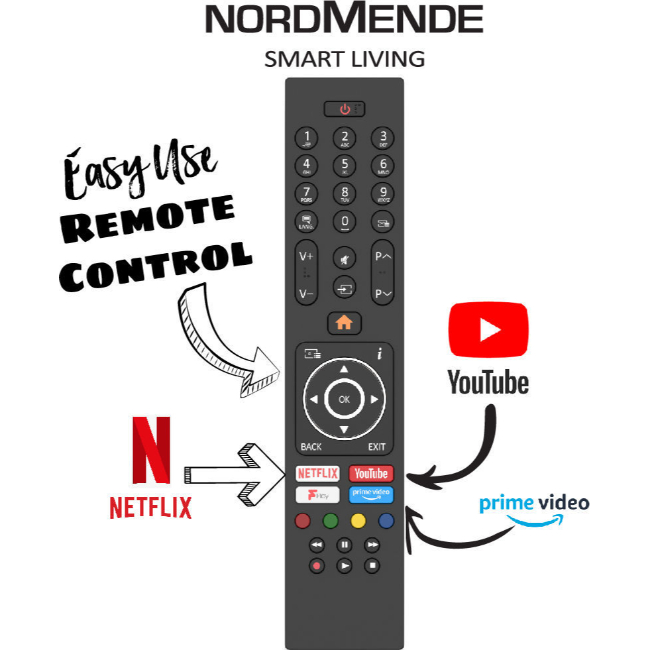 NordMende 24 HD Ready Smart Television with 12 Volt Connection | ARF24RSM12V - Image 4