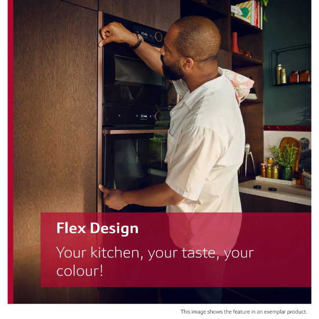 Neff N90 Built-In Single Oven with Added Steam function Oven with Slide'n'Hide - Black | B69VY7MY0 - Image 4