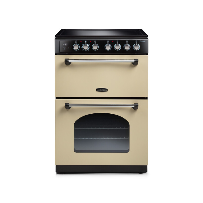 Rangemaster Classic 60 Ceramic Cooker - Cream/Chrome | CLA60ECCR-C