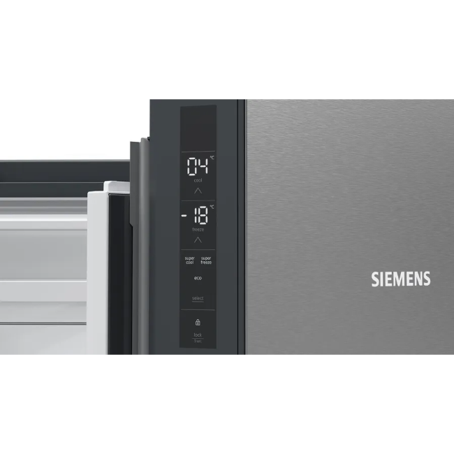 Siemens Fridge Freezer 4 Door - Brushed Steel | KF96NVPEAG - Image 4