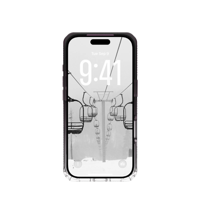 Urban Armour Gear Plyo Case iPhone 17 Pro | MageSafe | Black/Clear Ombre | 11452911404G - Image 3