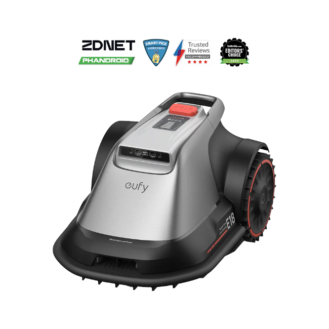 Eufy E18 Robot Lawn Mower - Grey and Black | T28012A1