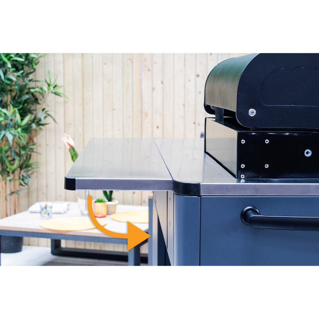 Sahara Arke 3 Burner Gas BBQ -  Grey | ARKEIR - Image 2