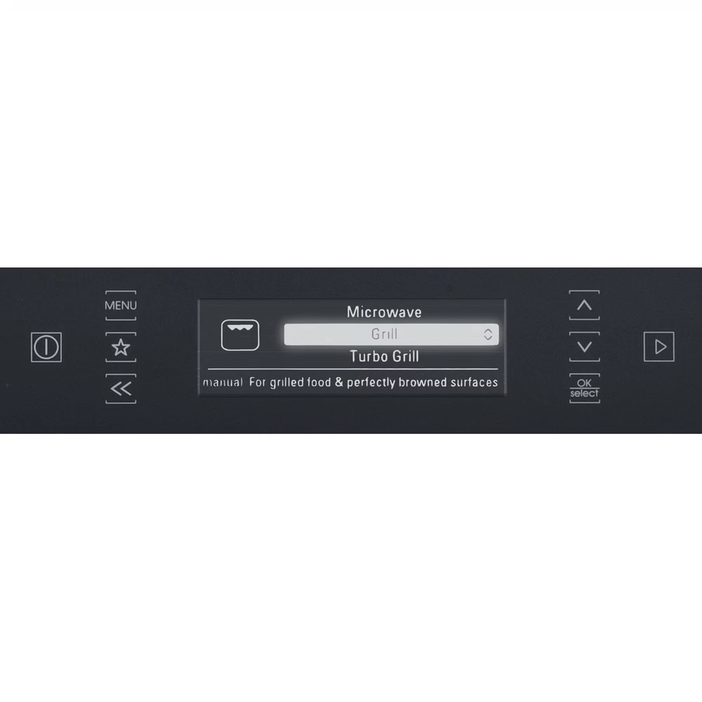 Hotpoint Built-in Microwave Combi Oven - Black Steel | MP996BMH - Image 3