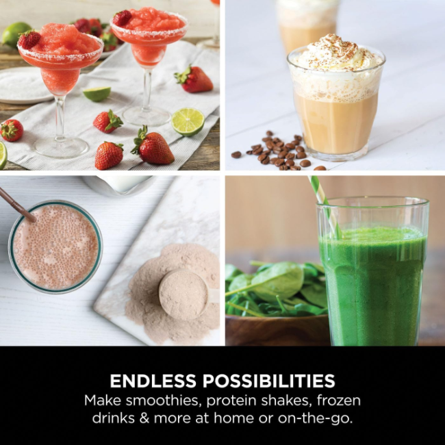 Ninja Blast Cordless Portable Blender | Black | BC151UKBK - Image 6