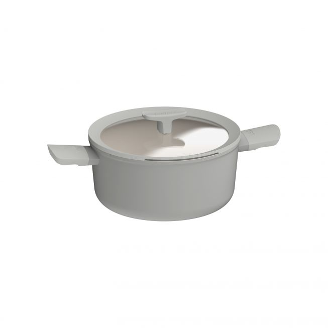 Berghoff Covered Stockpot 4.4ltr - Balance Moonmist | 3950429 Berghoff Covered Stockpot 4.4ltr - Balance Moonmist | 3950429