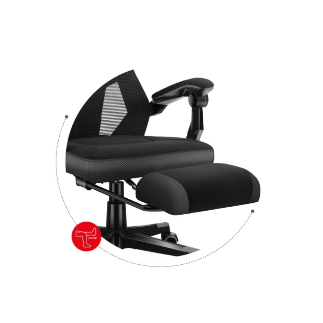 Huzaro Combat 3.0 Carbon Gaming Chair - Black | COMBAT3.0 - Image 9