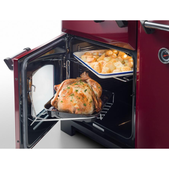 Rangemaster 116800 Classic 110 Duel Fuel - Cranberry Chrome | CLA110DFFCY-C - Image 9