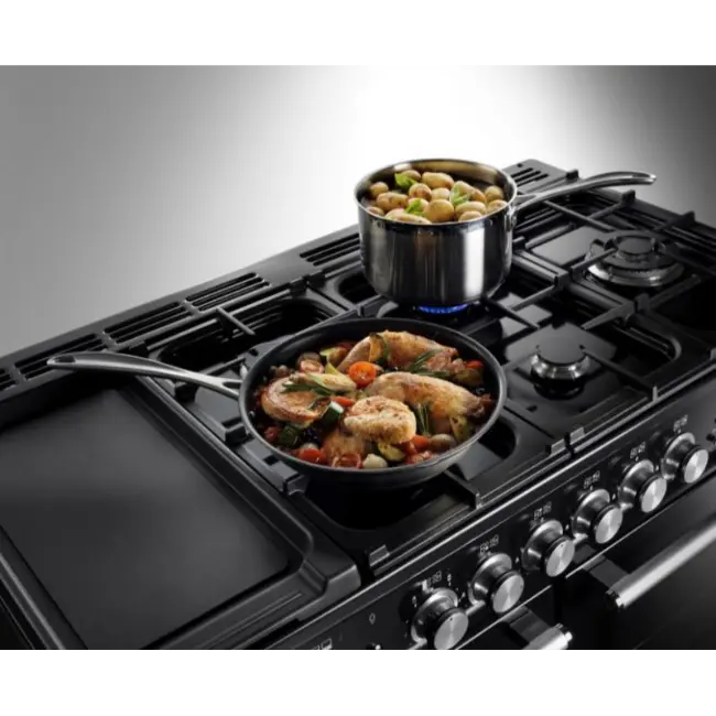 Rangemaster Nexus Induction Range Cooker 110cm | Charcoal Black | NEX110EICB-C - Image 4