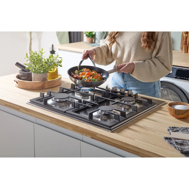 Bosch Series 6 Gas Hob 60cm 4 Burner - Brushed Steel | PCP6A5I90 - Image 7