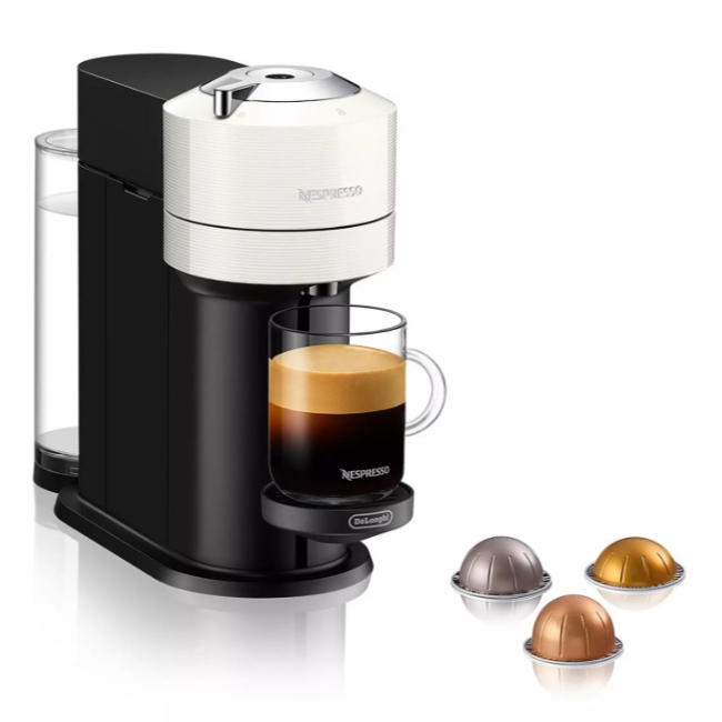 Delonghi Vertuo Next Nespresso Coffee Machine | White | ENV120.W