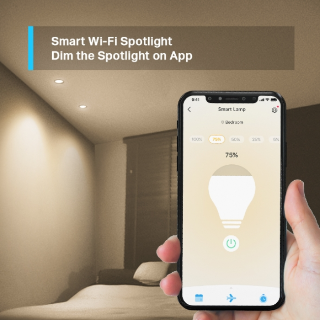 Tapo Smart Wi-Fi Spotlight Dimmable Bulb | TAPOL6102PK - Image 4