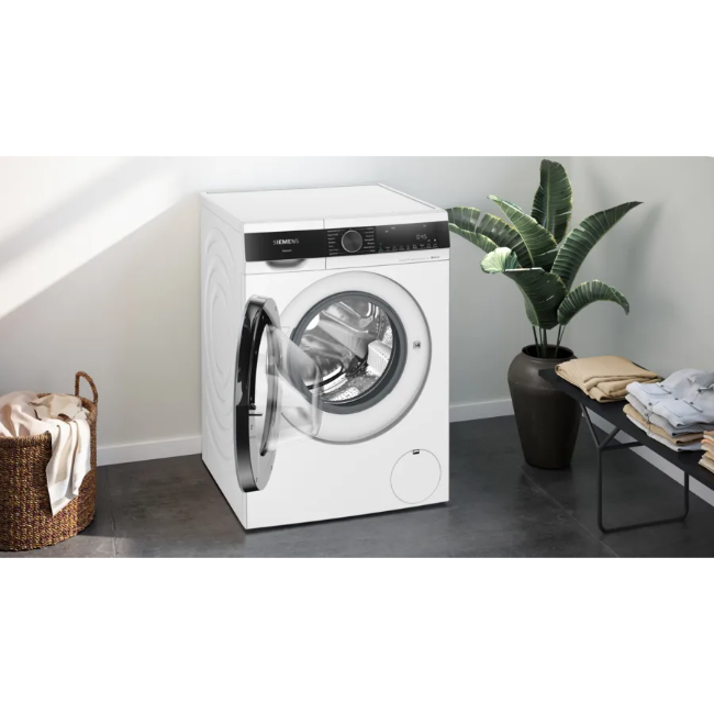 Siemens IQ500 Washing Machine 9 kg 1600 rpm - White | WG46G2Z1GB - Image 3