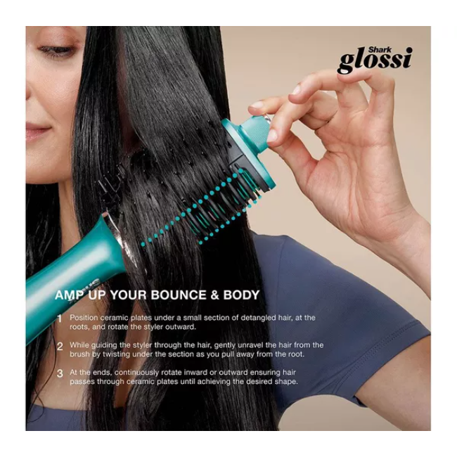 Shark 2-In-1 Hot Tool And Air Glosser | Juniper | HT302UKTL - Image 7