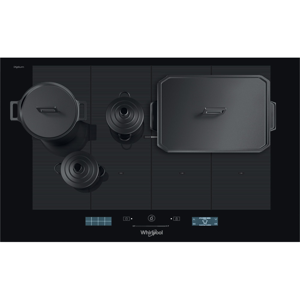 Whirlpool 77cm Induction Glass-Ceramic Hob - Black | SMP778CNE-IXL - Image 6