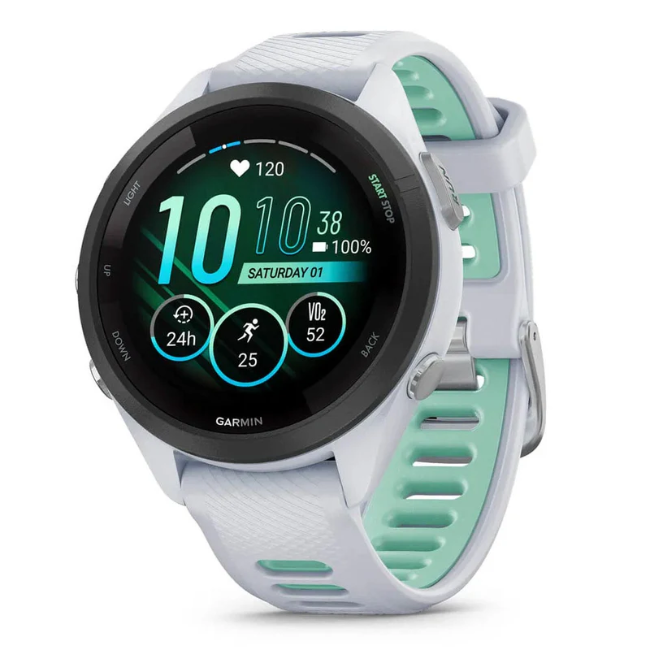 Garmin Forerunner 265S 42mm - Whitestone and Black | 010-02810-14