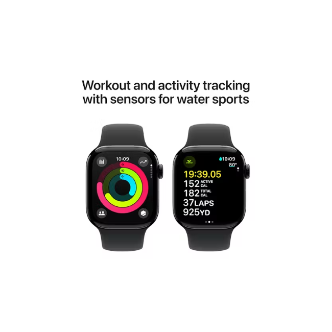 Apple Watch 10 GPS 42mm - Jet Black/Ink | MWWG3QA-A - Image 6