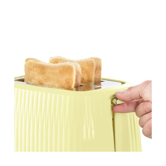 Russell Hobbs Eden 2 Slice Toaster - Lemon | 27373 - Image 4