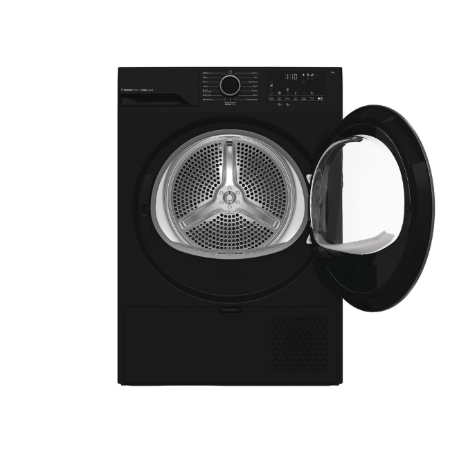 Hotpoint Freestanding Heat Pump Tumble Dryer - Black | HHDD90BBIRE - Image 3