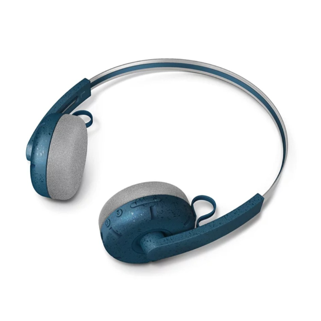 Philips The Ringo Retro Wireless On-Ear Headphones | Teal | TAH2000TL-00 - Image 2
