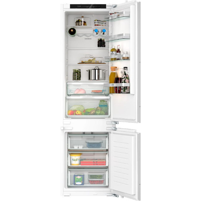Siemens IQ300 Built-In Fridge-Freezer - White | KI96NVFD0